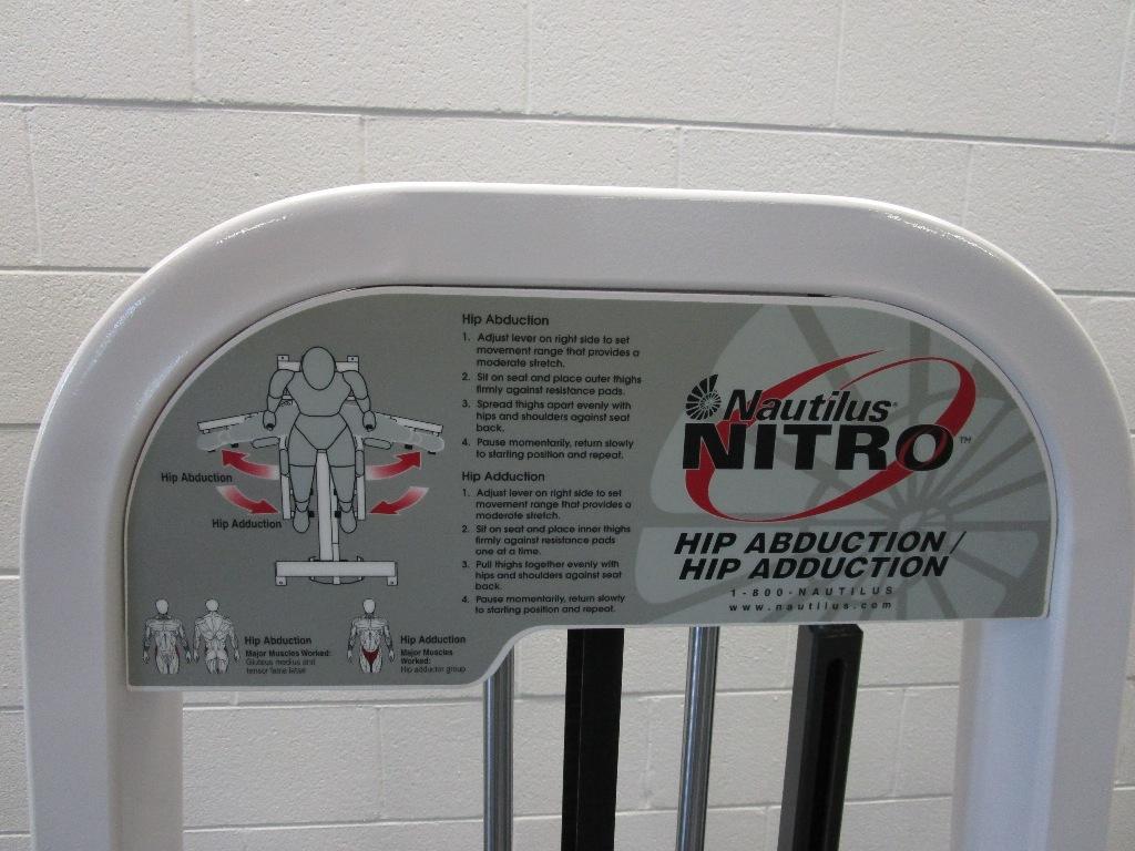 NAUTILUS NITRO HIP ABDUCTION/HIP ADDUCTION