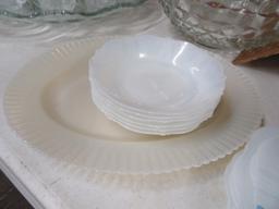 MILKGLASS DISHES