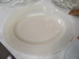 MILKGLASS DISHES