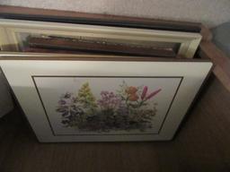 PICTURE FRAMES. SEASONAL MATS. ETC