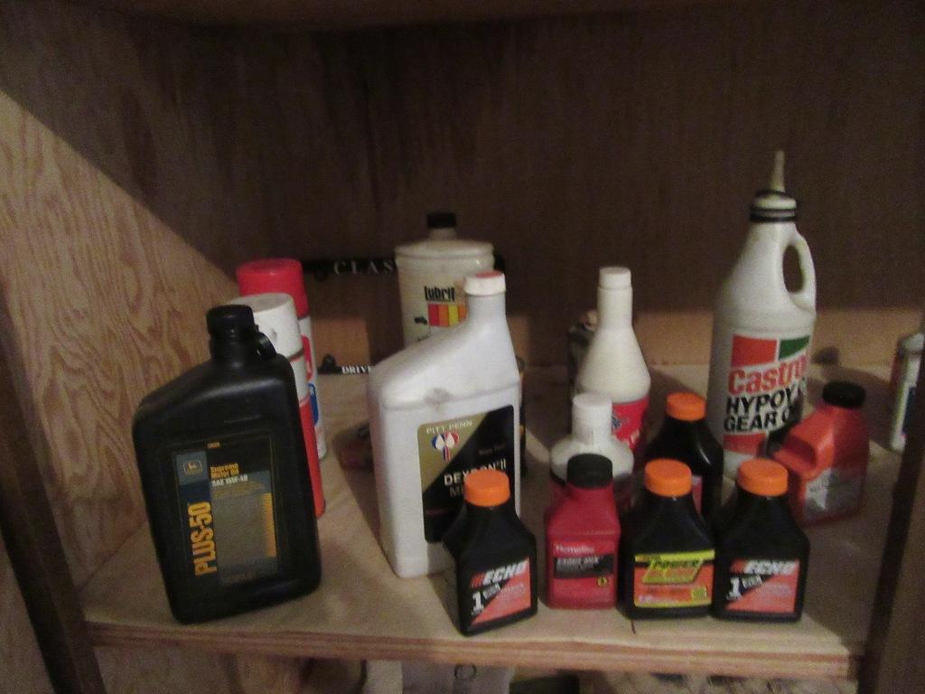 MISCELLANEOUS MOTOR OIL, 2-STROKE ENGINE OIL, TRANSMISSION FLUID, CAR SCRAP