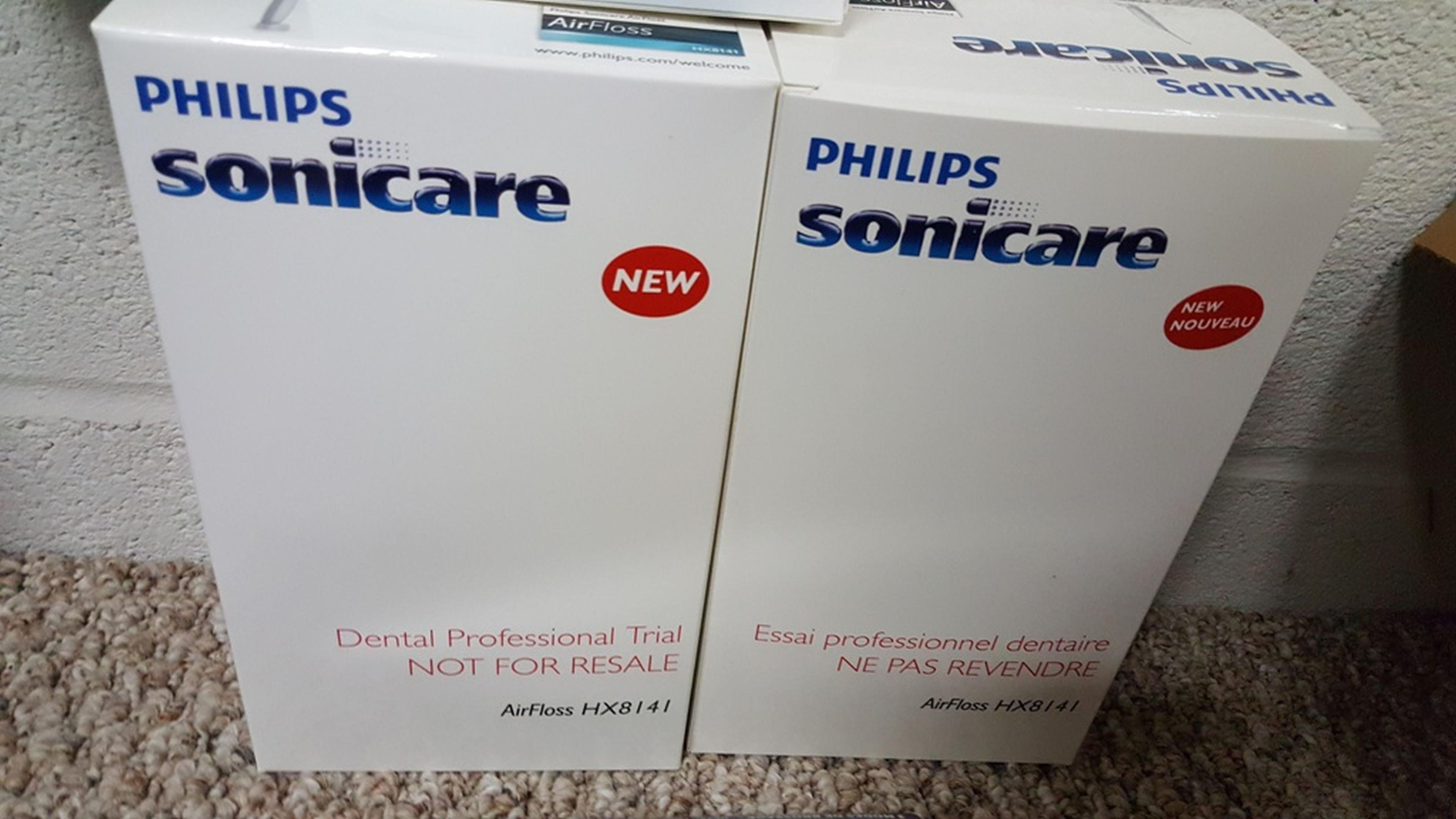 SONICARE AIRFLOSS AND ORAL B PROFESSIONAL CARE