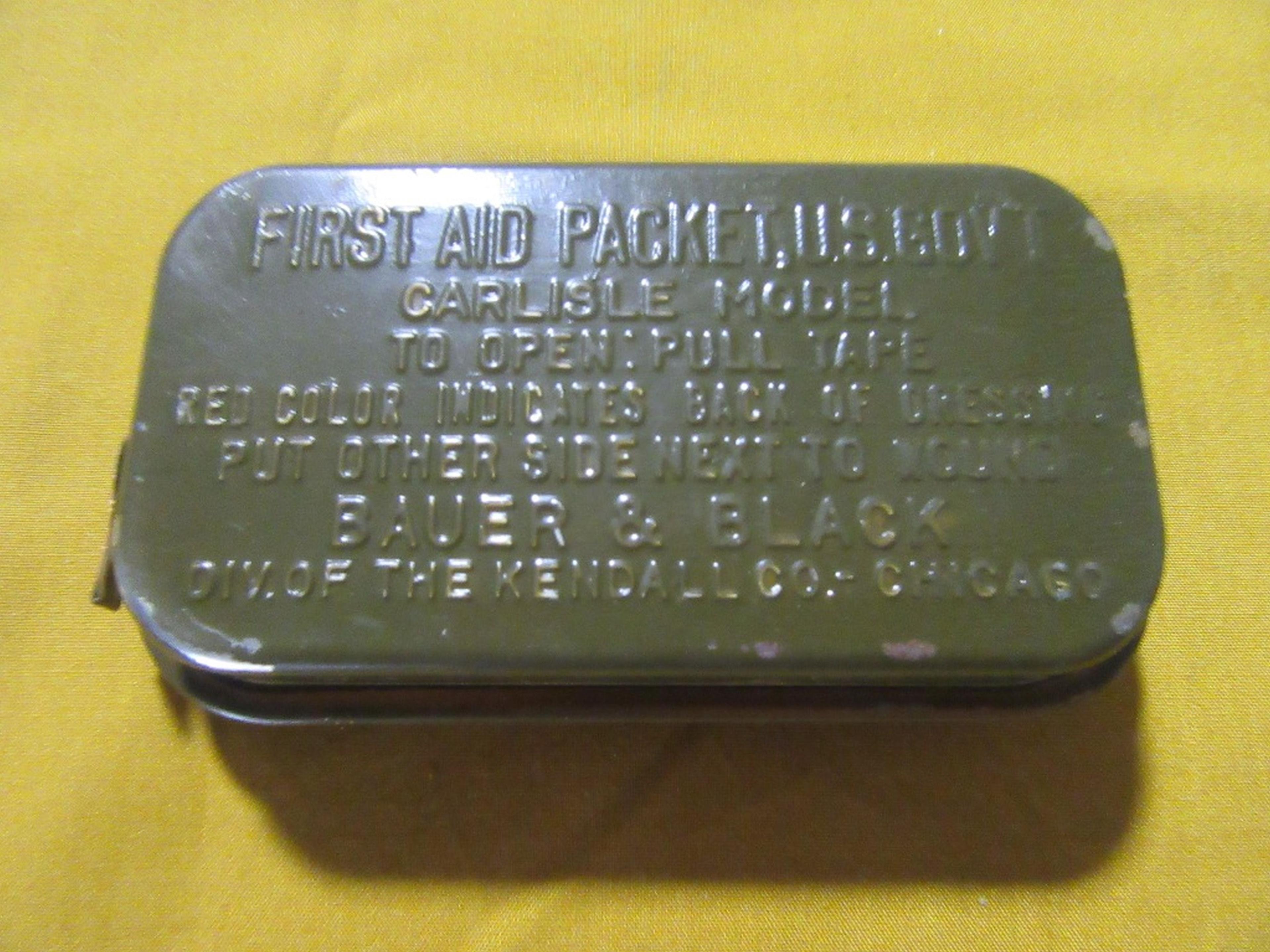 MILITARY FIRST AID PACKET