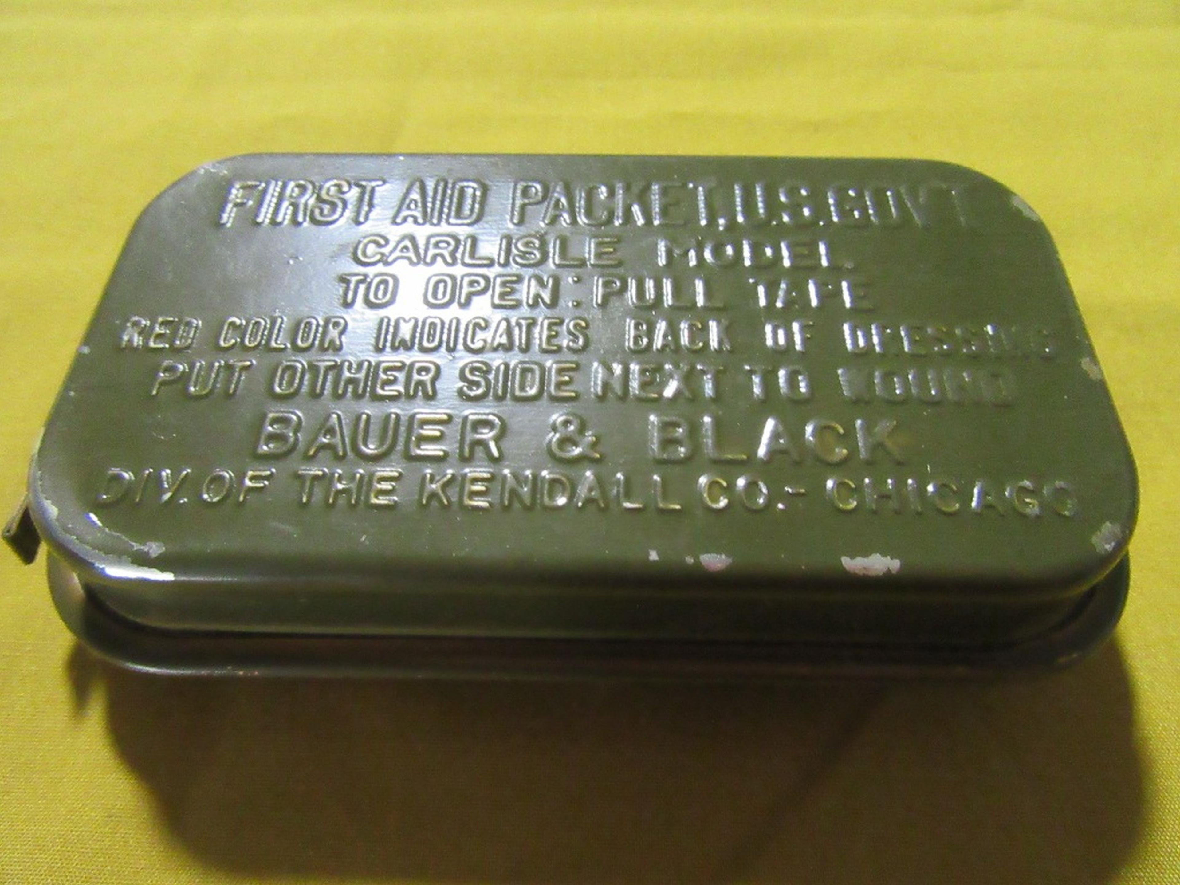 MILITARY FIRST AID PACKET