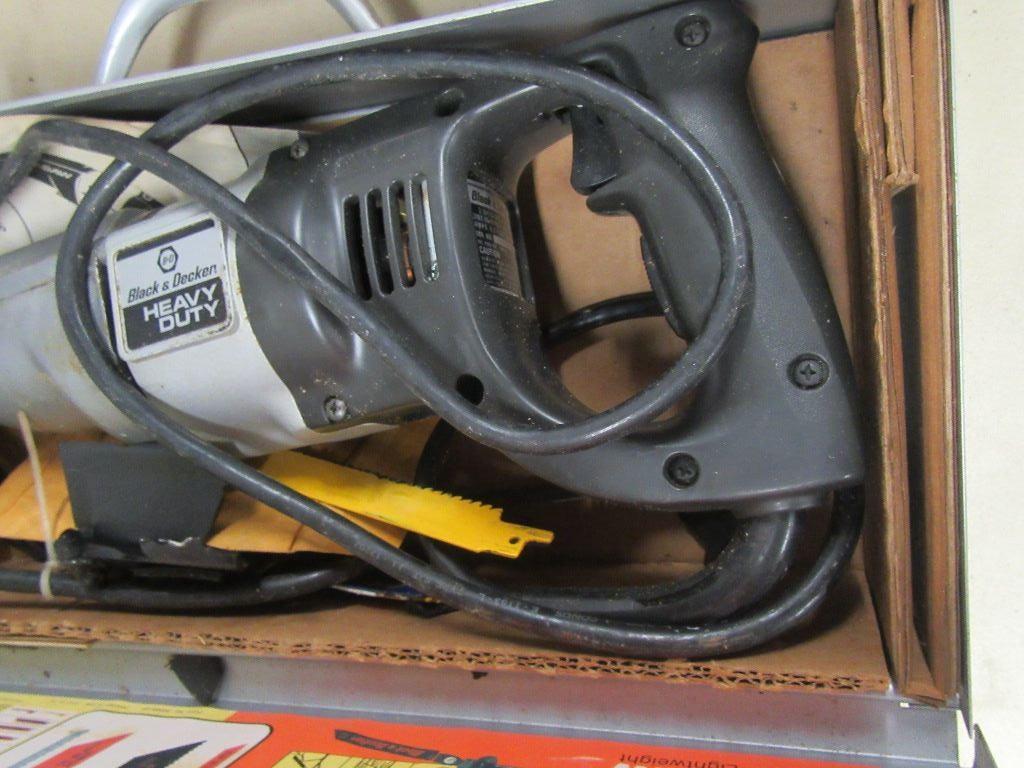 BLACK & DECKER HEAVY DUTY SAWZALL AND OTHER