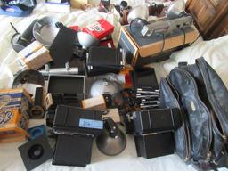 LARGE ASSORTMENT OF CAMERA SUPPLIES