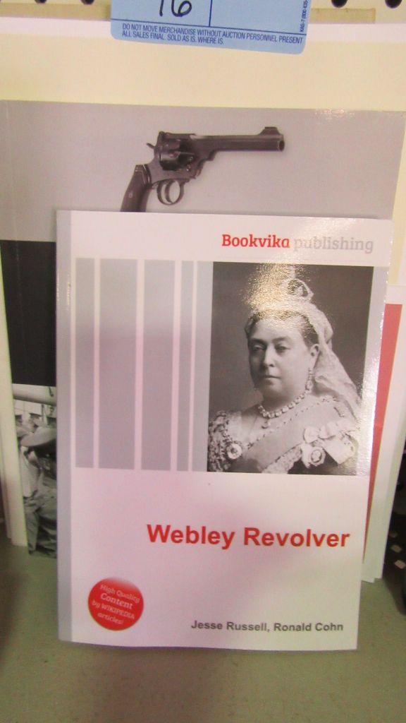 ASSORTMENT OF WEBLEY REVOLVER BOOKS