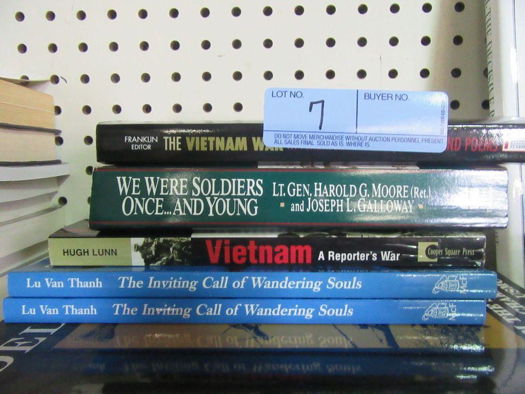 ASSORTMENT OF VIETNAM WAR BOOKS