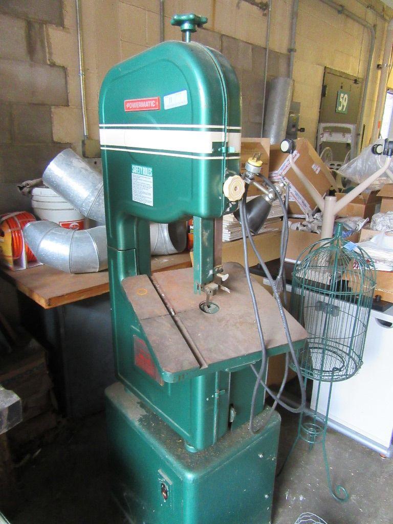 POWERMATIC BANDSAW MODEL NUMBER 143BODINE ELECTRIC COMPANY LATHE