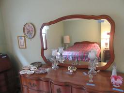 DRESSER WITH MIRROR BY BASSETT