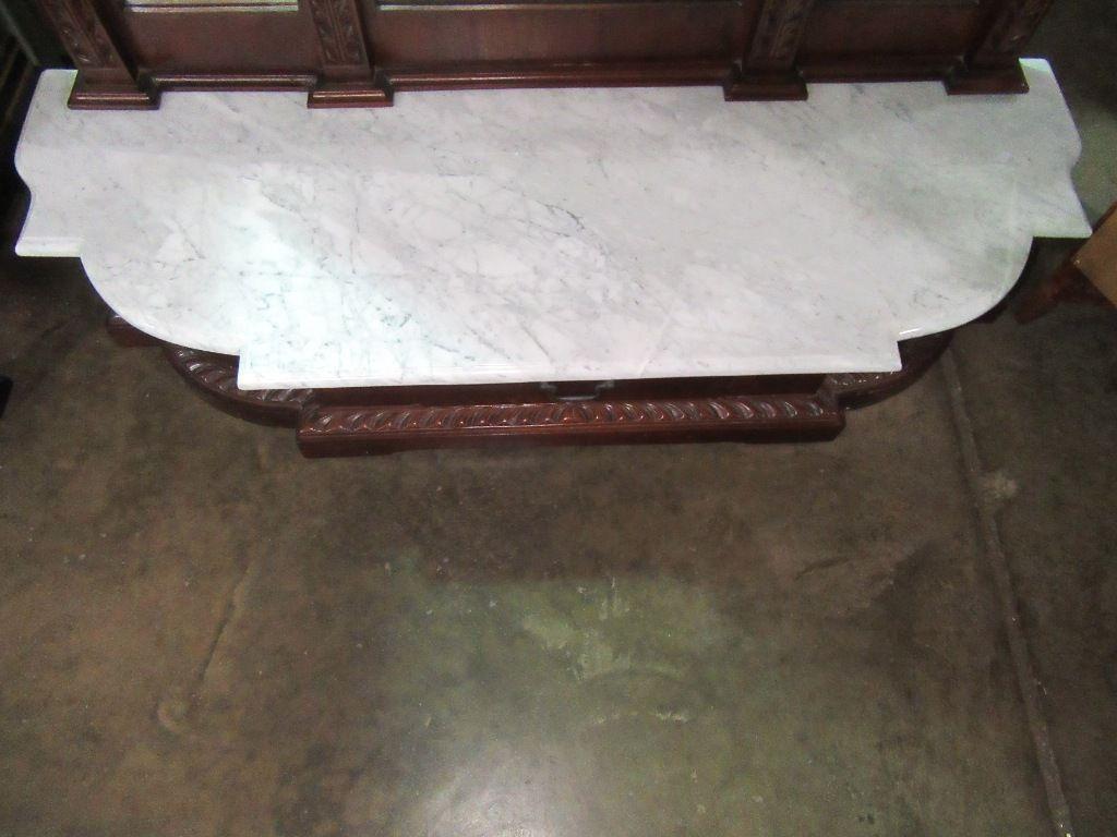 VERY ORNATE DECORATIVE FLOOR MIRROR