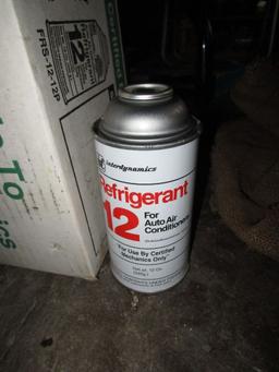 INTERDYNAMICS REFRIGERANT FOR AUTO AIR CONDITIONER NUMBER 12 AND TECH 2000