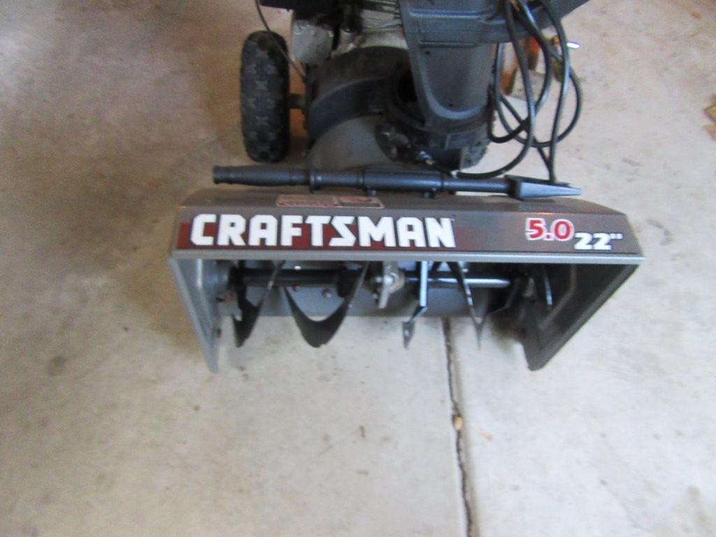 CRAFTSMAN 22-INCH BLADE SNOWBLOWER