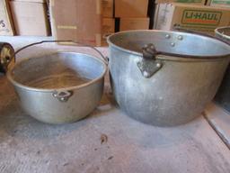 2 ALUMINUM PAILS