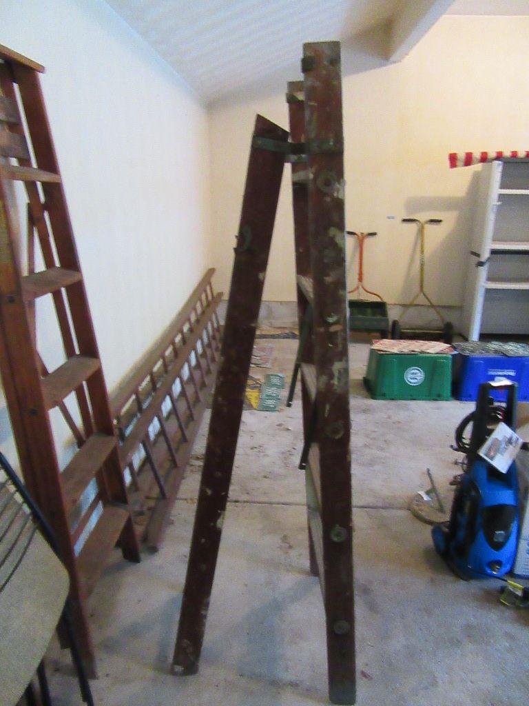 ALL WOOD LADDERS