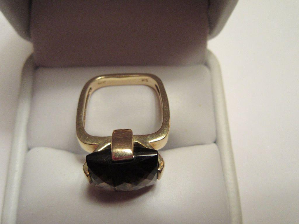 14 KARAT AMBER? RING