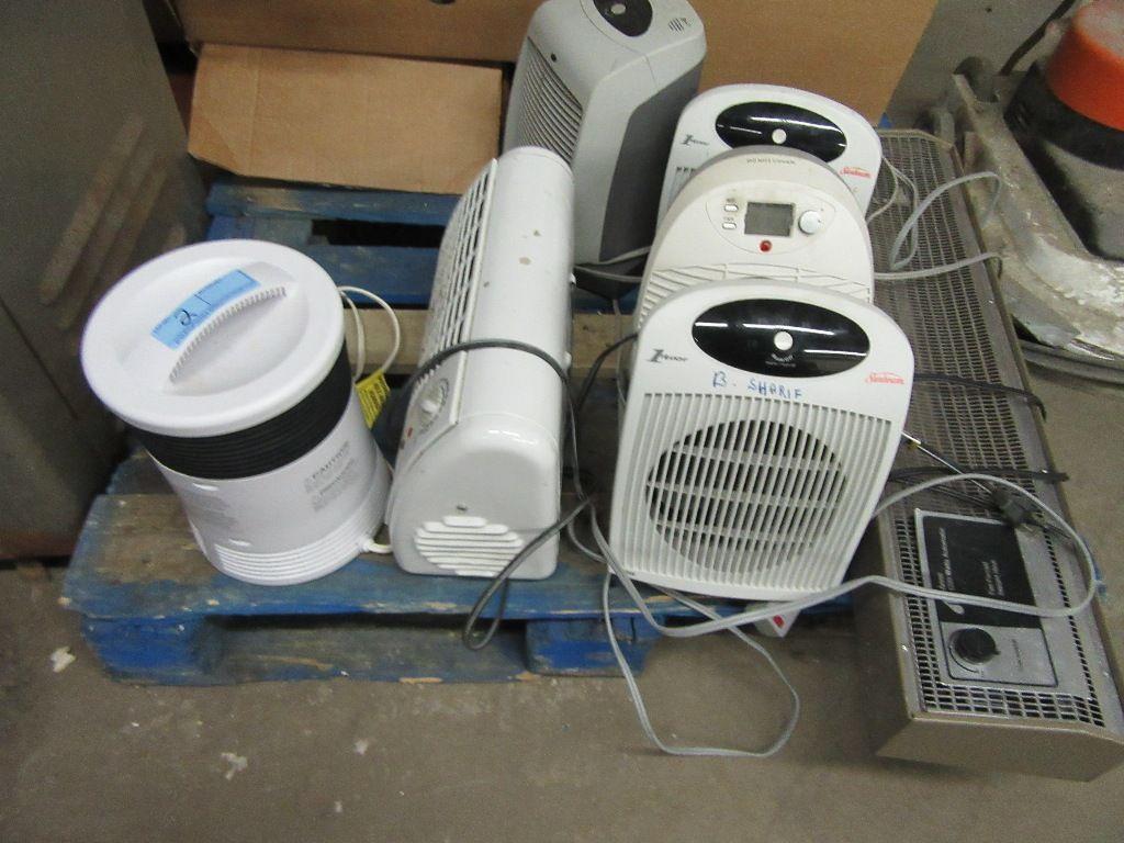 ASSORTMENT OF HEATERS