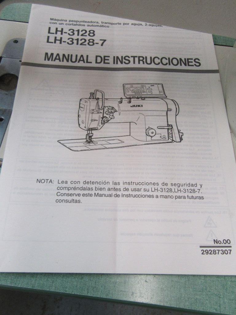 JUKI MODEL LH - 3128 COMMERCIAL SEWING MACHINE