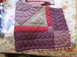 ASSORTED BLANKETS, QUILTS, SHEETS, ETC