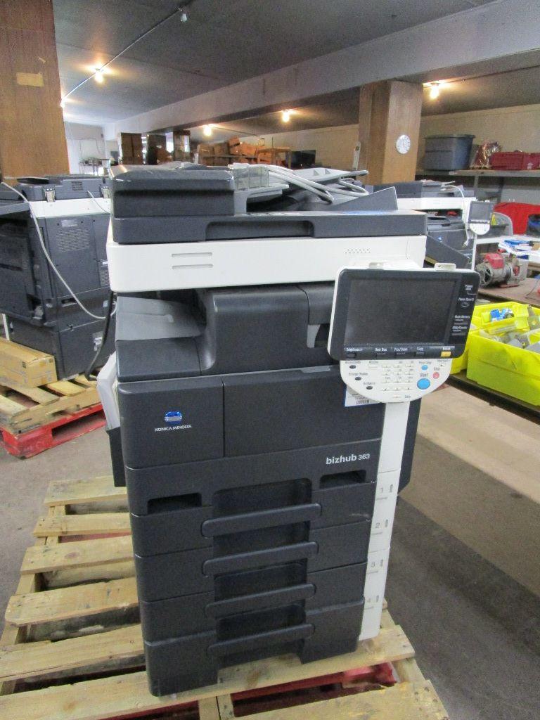 KONICA MINOLTA BIZHUB 363, MANUFACTURED 4/13