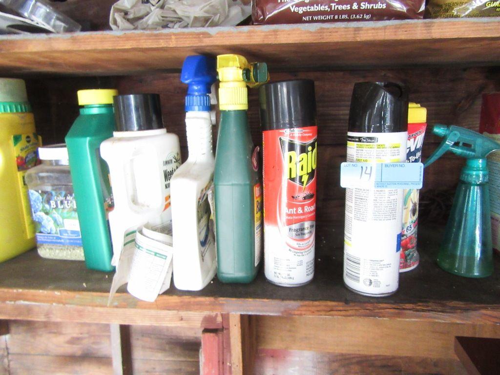 YARD AND GARDEN CHEMICALS AND ETC