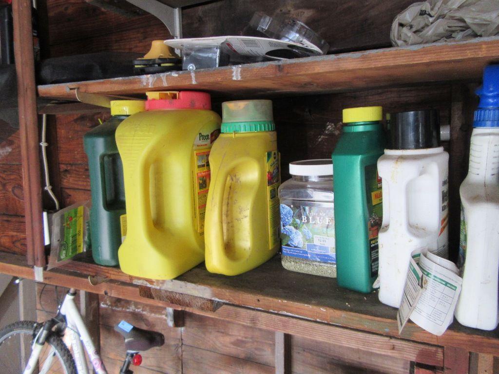 YARD AND GARDEN CHEMICALS AND ETC