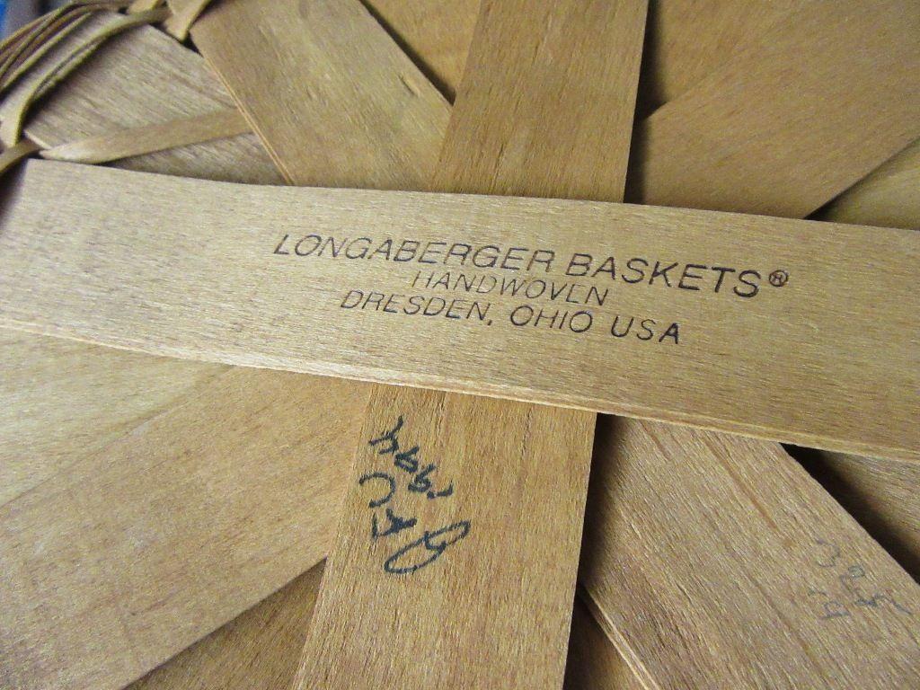 LONGABERGER BASKET WITH LINER