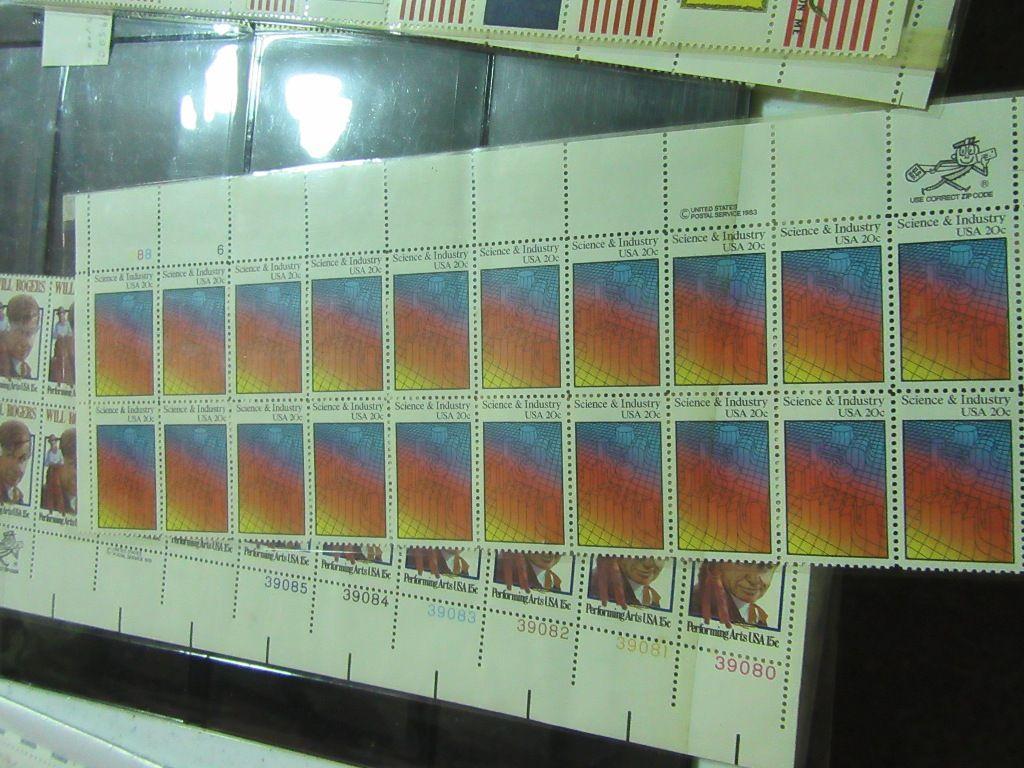 ASSORTMENT OF UNCIRCULATED STAMPS