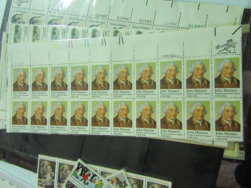 ASSORTMENT OF UNCIRCULATED STAMPS