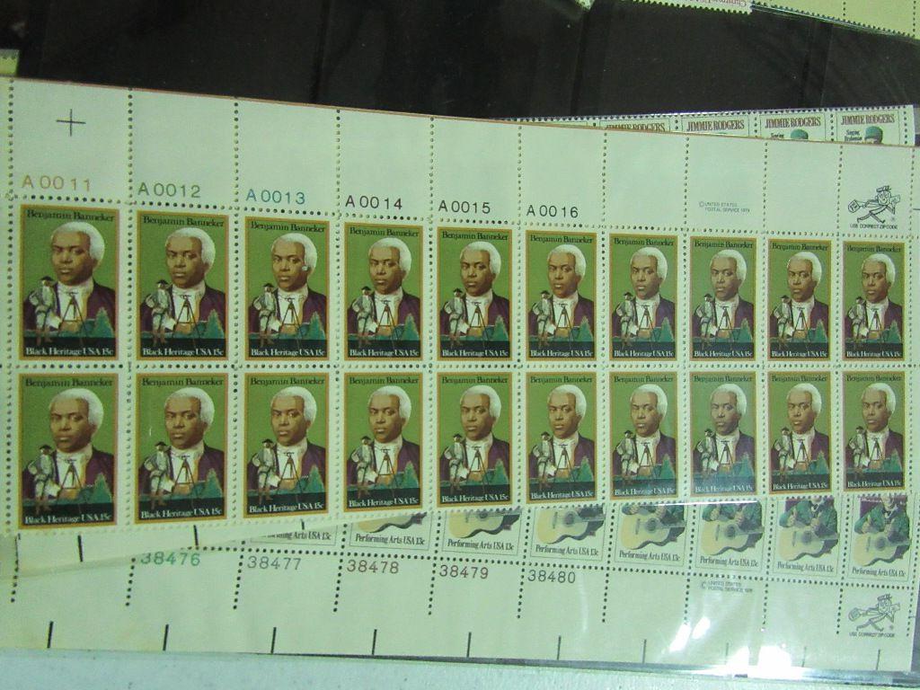 ASSORTMENT OF UNCIRCULATED STAMPS