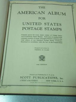 THE AMERICAN ALBUM FOR UNITED STATES STAMPS