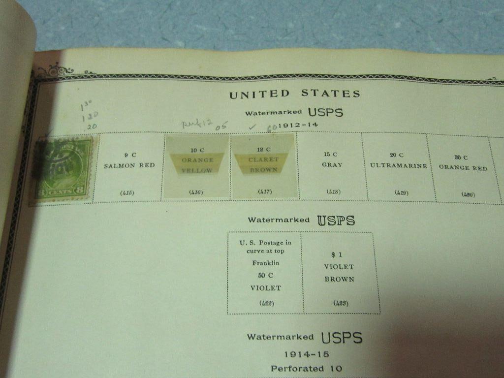 THE AMERICAN ALBUM FOR UNITED STATES STAMPS