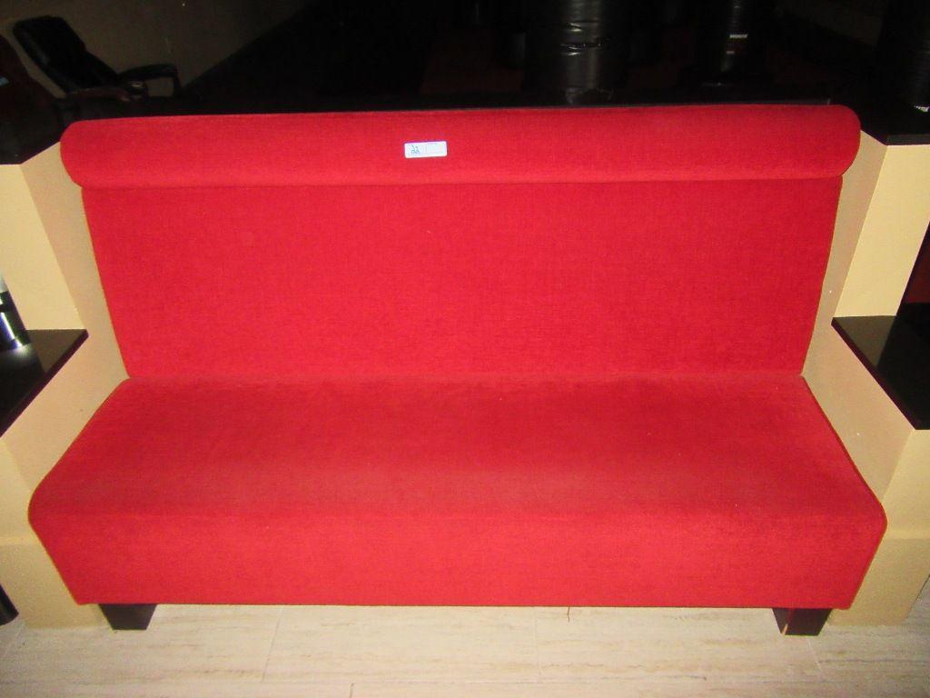 RED MODERN STYLE BENCH