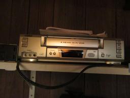 DVD/4 HEAD VCR AND SANYO 4 HEAD HI-FI VCR