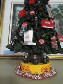 LIGHT UP COCA-COLA CHRISTMAS TREE