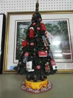 LIGHT UP COCA-COLA CHRISTMAS TREE