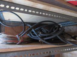 4 SPOOLS OF WIRE EXTENSION CORD & OTHER WIRE