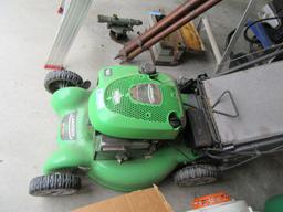 LAWN-BOY SELF PROPELLED 20 INCH DECK PUSH MOWER WITH BAGGER. MISSING KEY