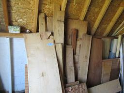 ASSORTED WOOD BOARDS & WOOD