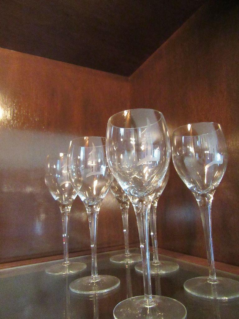 "L" ETCHED STEMWARE