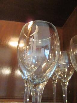 "L" ETCHED STEMWARE