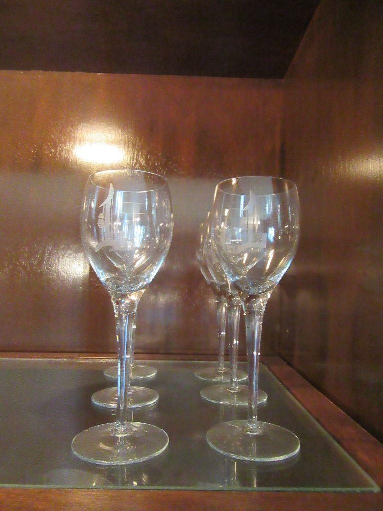 "L" ETCHED STEMWARE