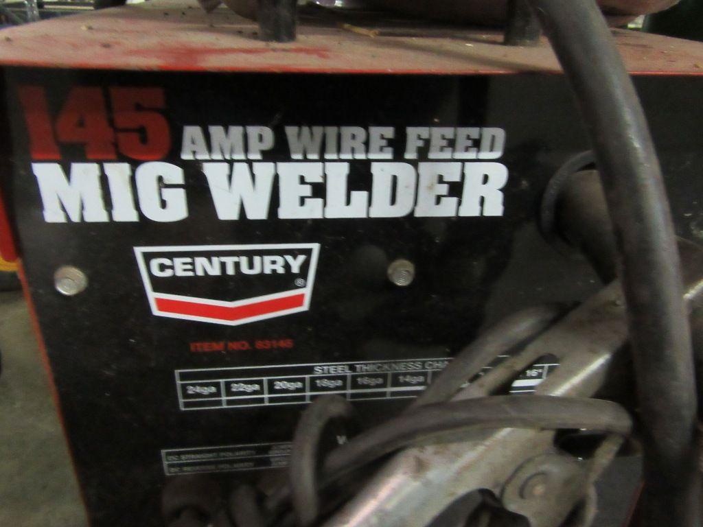 CENTURY MIG WELDER 145 AMP WIRE FEED