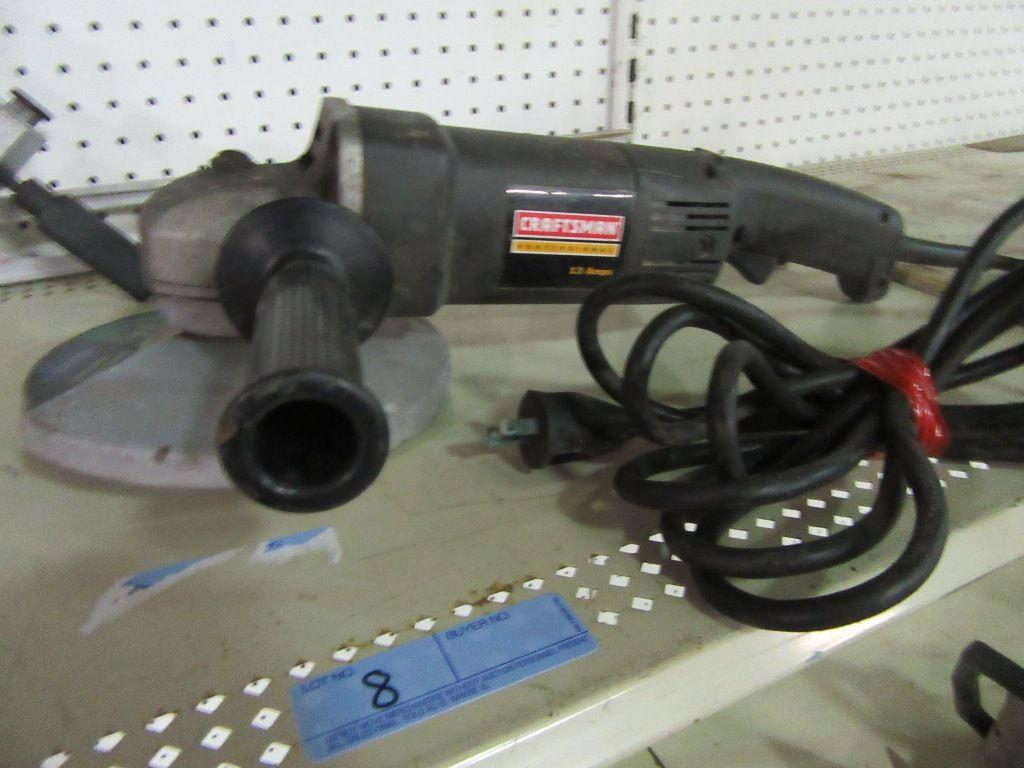 CRAFTSMAN 7" ANGLE GRINDER