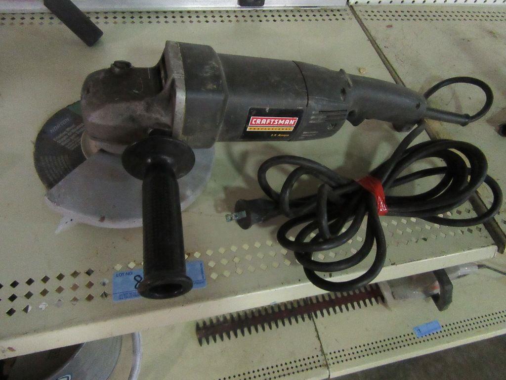 CRAFTSMAN 7" ANGLE GRINDER