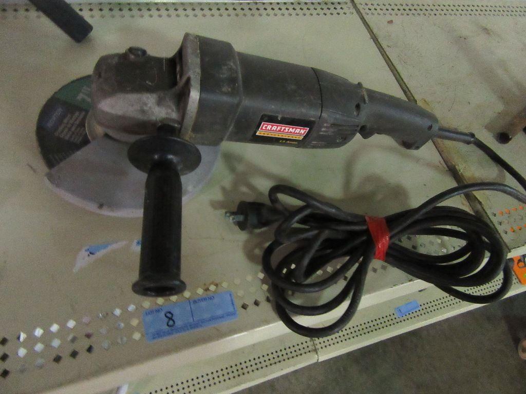 CRAFTSMAN 7" ANGLE GRINDER