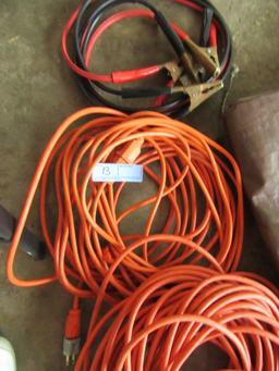 EXTENSION CORDS AND JUMPER CABLES