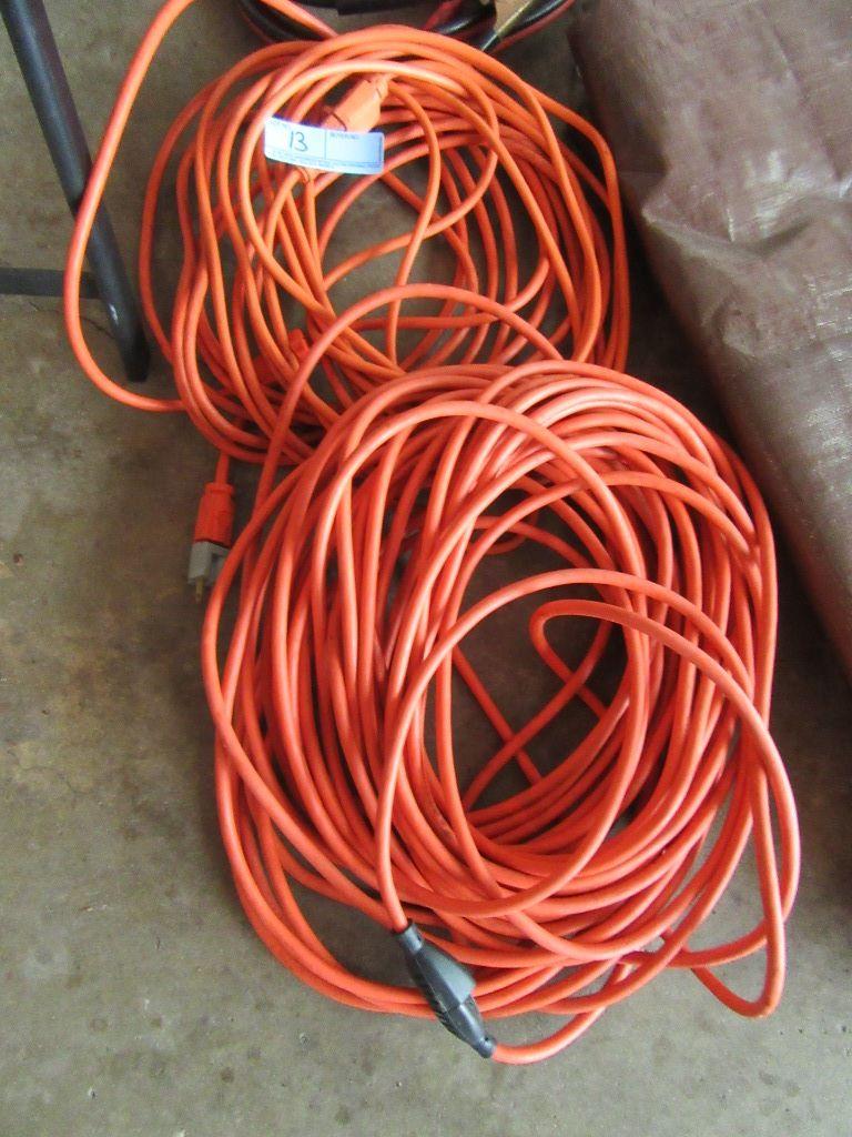 EXTENSION CORDS AND JUMPER CABLES