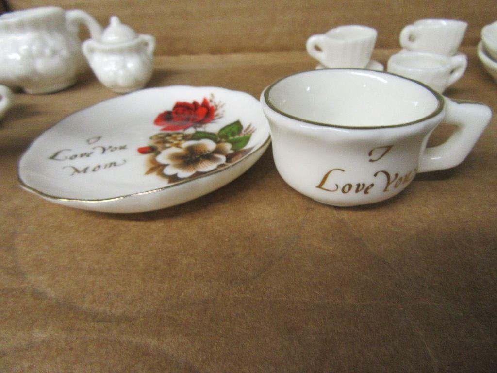 MINIATURE TEA SETS