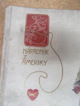 1899 NAPADNK Z AMERIKY "AMERICAN SUITOR" BY MARK TWAIN